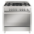 5 Burner Gas Cooker with Oven Freestanding