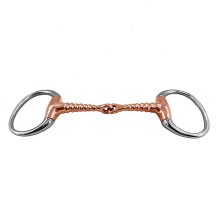 Copper Bit Comfort Snaffle Stainless Steel Horse Mouth Threaded Bit