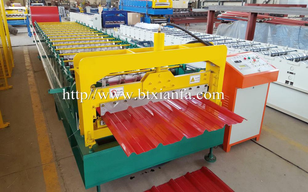 Steel Roofing Roll Forming Machine