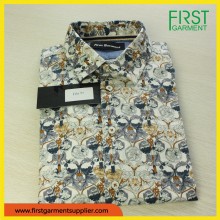 Quality Men's Bespoke Shirts Custom Tailored Shirts For Men With 100%Cotton Fabric