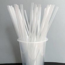 Custom Transparent PLA Straws - 100% Biodegradable Eco-Friendly Wrapped Paper Straws