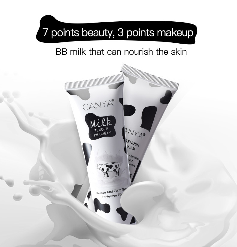 Hot selling Natural Brightening BB Cream Foundation Base Makeup Concealer Cream Whitening Moisturizing Primer Beauty Cosmetics