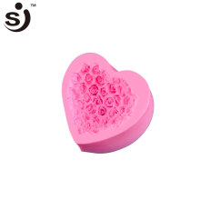 Bar soap molds,Silicone Roses soap mold