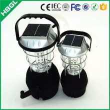 solar energy products camping lantern with solar panels fishing lighting
