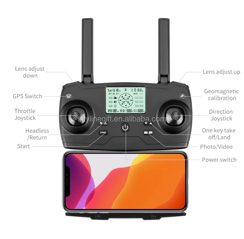 JJRC X17 drone 6K camera drone quadcopter with 30 min flying time