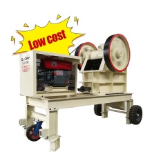 Portable PE150*250 Mobile Rock Crusher Diesel Jaw Crusher