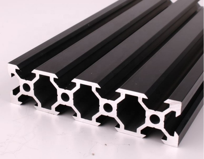 3D printer frame parts 2020 aluminium 20 x 20 v slot linear guide v slot extrusion profiles