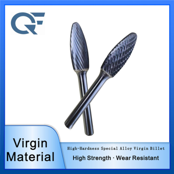 Durable Carbide Rotary Burr for Long