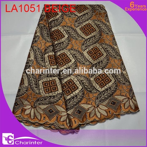 lace fabrics big swiss voile lace african lace fabrics big heavy lace fabric lace LA1051 brown