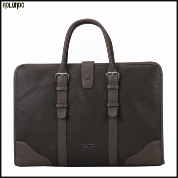 Classical design hard leather briefcases