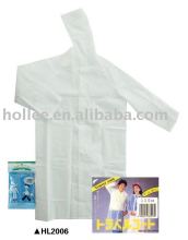 plastic transparent Eva raincoat
