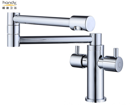 Foldable sink faucets mixer