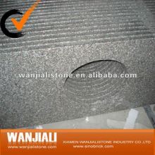 Tiger Skin Red Granite Countertop Polishing