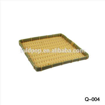 Eco friendly durable bamboo market baskets wholesale