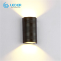 LEDER Black Up Down LED Outdoor Light