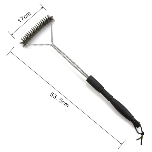 21-Inch 3-Sided Grill Brush