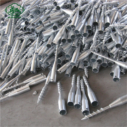 Yayasan Screw Pile Galvanized For Decks