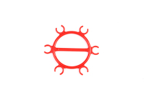 6 beer bottles carrier plastic