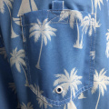 short de plage à motif blue à l'ananas