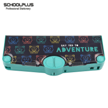 Hot Selling Multifunctional Plastic PVC Custom Magnetic Pop Out Pencil Case