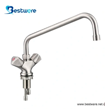  Wall Mount Kitchen Faucet With Pulldown Sprayer