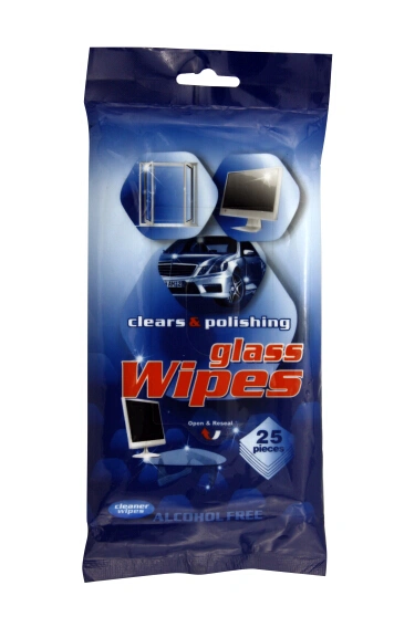 Car Wet Wipes for Glass Cleansing