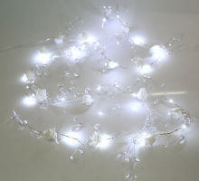 Wedding Deocoration Wired Crystal Garland