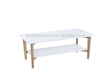 Strong classic wooden coffee table