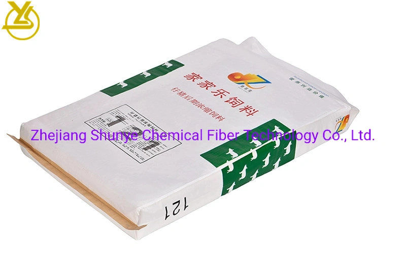 25kg BOPP Lamination Animal Poultry Feed/Chemical PP Packaging Raffia Biodegradable Bag