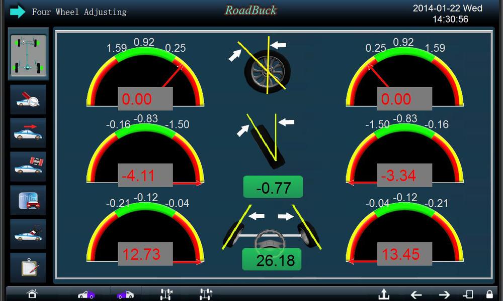 Road Buck 2.0 Software G581 Wheel Alignment Machine for Sale