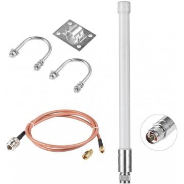 Ăng-ten sợi thủy tinh lora, 900-930 MHz, 8dbi, 80mm