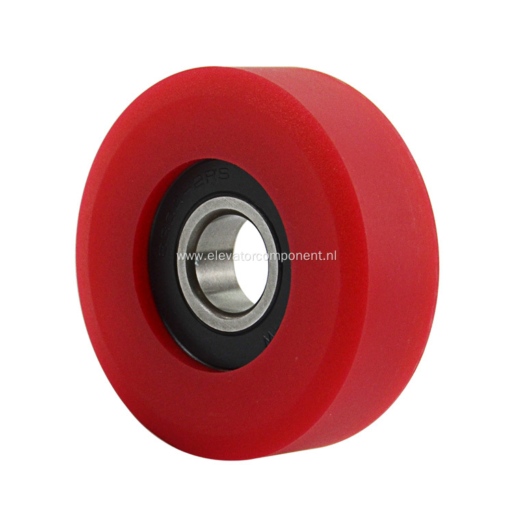 Red Step Roller for Xizi OTIS Escalators 80*25*6304