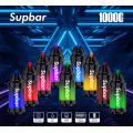 Garrafa de água supbar 10000 Puffs Vapes descartáveis