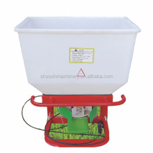 ISO Approved Agricultural Plastic Hopper Salt and Fertilizer Spreader