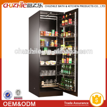 Kitchen storage Tall unit Stainless steel Basket