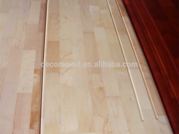 Natural oak wood stair treads solid wood stairs parts