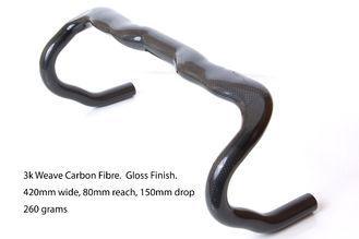 Carbon Bike Parts Carbon Road  Bike Handlebars , 3k Matte /