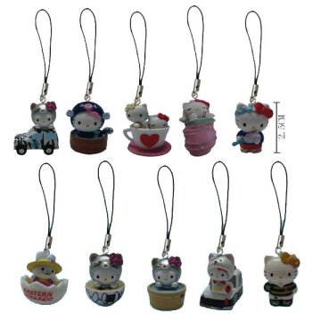 Cartoon Cell Phone Chain Mobil