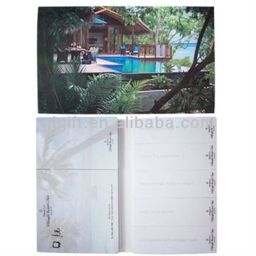 2015 custom made sticky fridge magnetic note pad