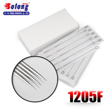 Solong Lots 50pcs disposable tattoo needles Sterilized Disposable Tattoo Needles 5FRL for Liner