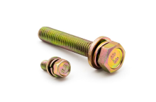 Hardware gold thread bolts with fast delivery