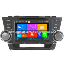 Car Touch Screen DVD Player for Toyota Highlander