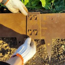 Corten Steel Garden Lawn Edging: Rusty, Metal Garden Borders