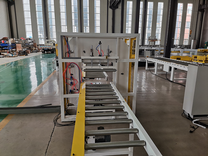 automatic horizontal stretch wrapping machine Automatic horizontal stretch wrapping machine for plywood