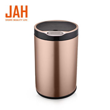 JAH Бытовая круглая индукционная корзина для мусора Smart Dustbin
