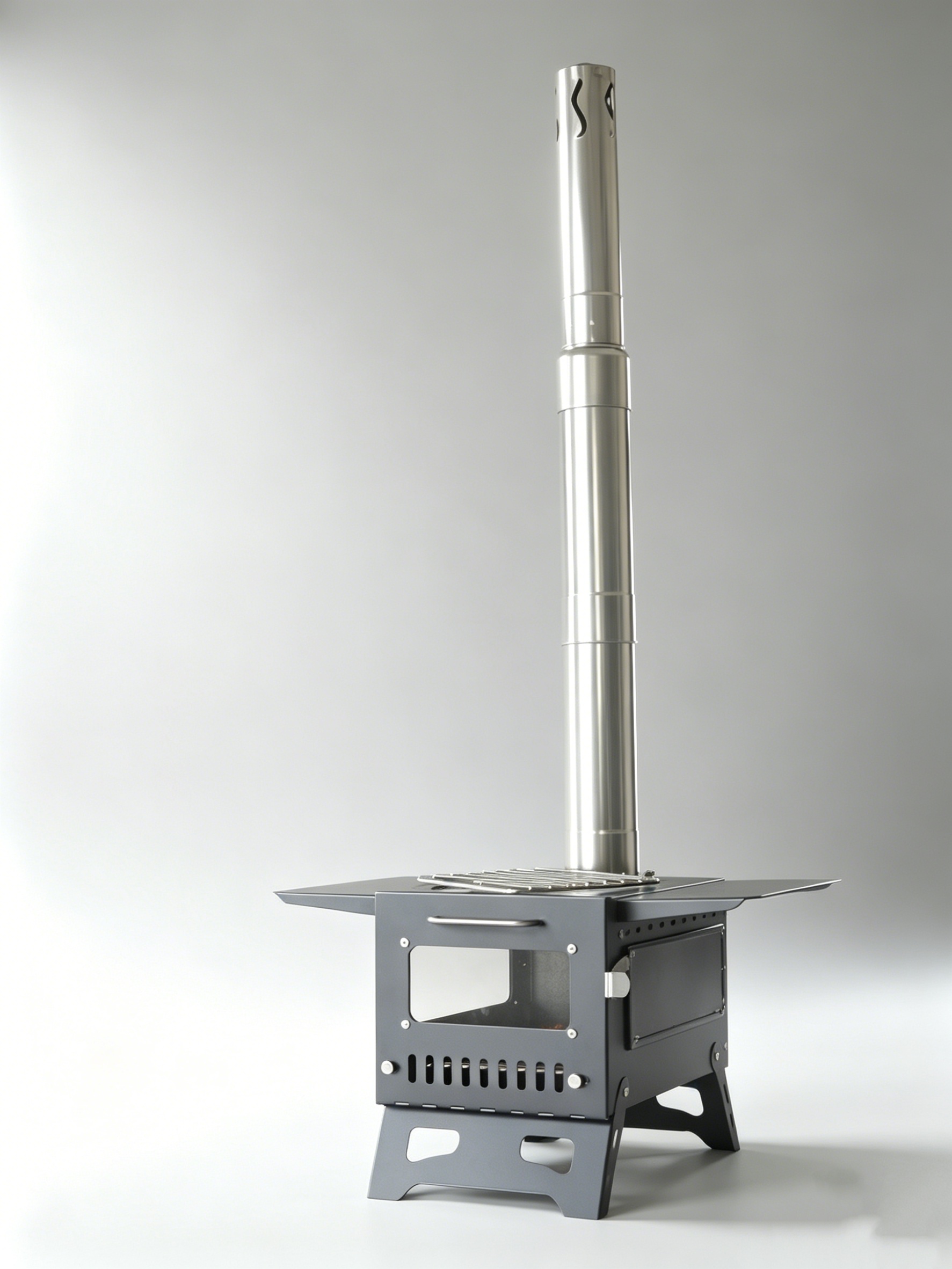 اجاق گاز کناری کامل دودکش Full Chimney Side Stove