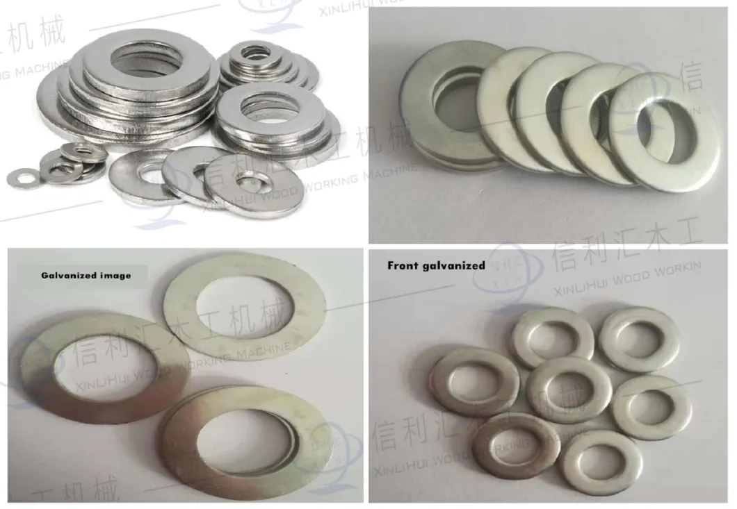 DIN125 OEM Fender Iron Plain Industrial Copper Washer Round Aluminum Galvanized Stainless Steel Washer M35 Zinc Plated Metal Flat Wasther