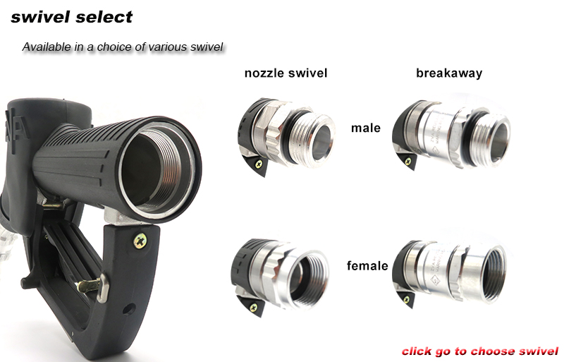 ZVA nozzle fuel dispenser nozzle with new nozzle cover