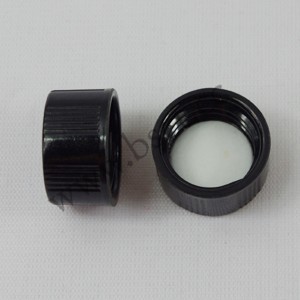 Phenolic caps/Bakelite Caps with F217 liner for glass vials with neck 15-425