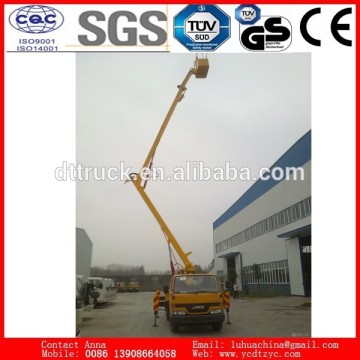 Aerial platform high-altitude operating truck Nissan 2 bridge inspection truck